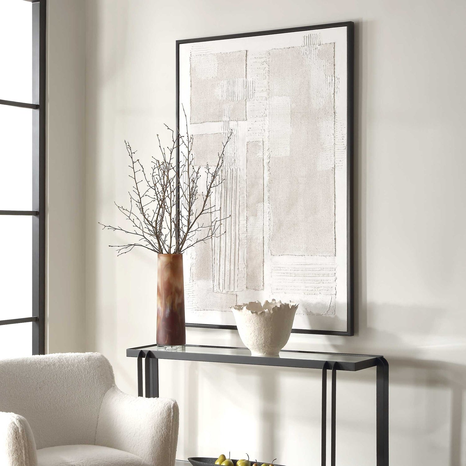 UTTERMOST CLEAN SLATE HAND PAINTED CANVAS - Art