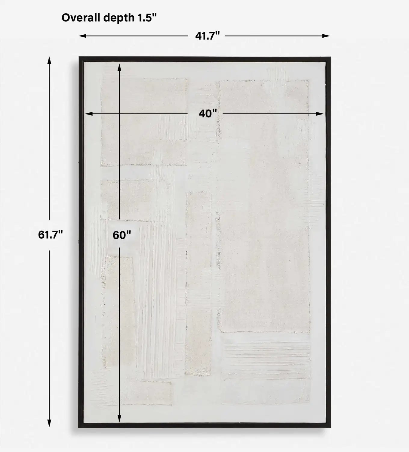 UTTERMOST Clean Slate Hand Painted Canvas - Art