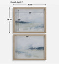 UTTERMOST Breezy Vista Framed Prints Set Of 2 - Art