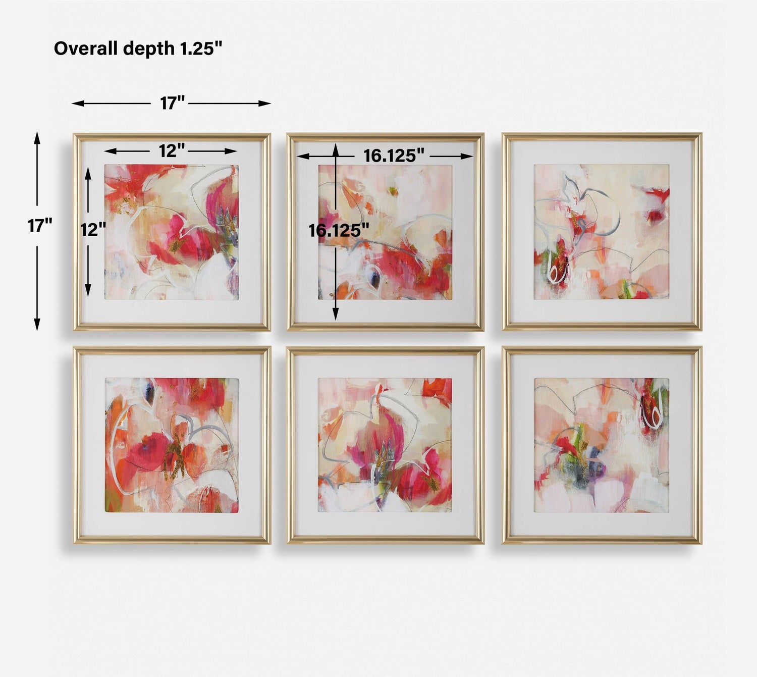 UTTERMOST FRESH START ABSTRACT PRINTS - Art