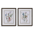 UTTERMOST Delicate Flowers Framed Prints Set Of 2 - Art