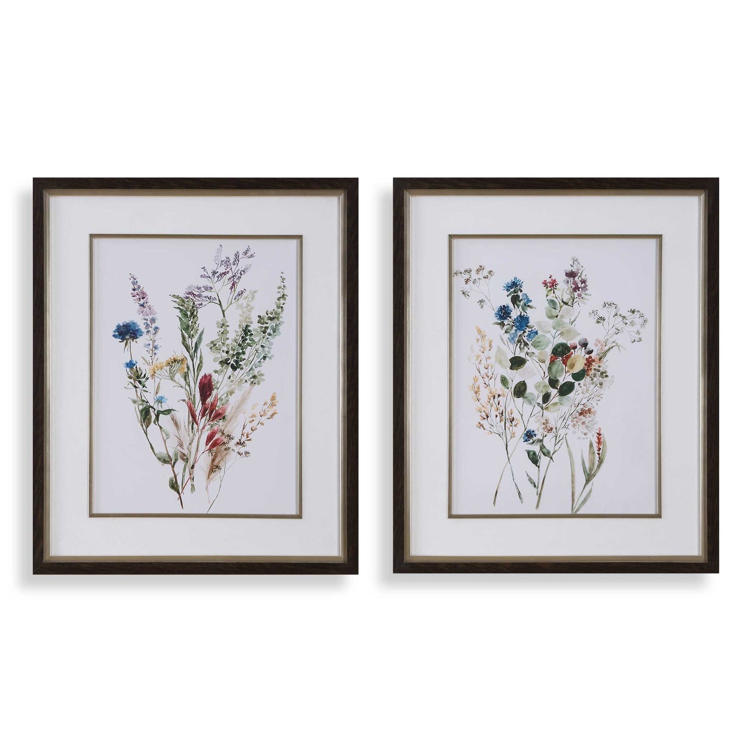 UTTERMOST DELICATE FLOWERS FRAMED PRINTS - Art