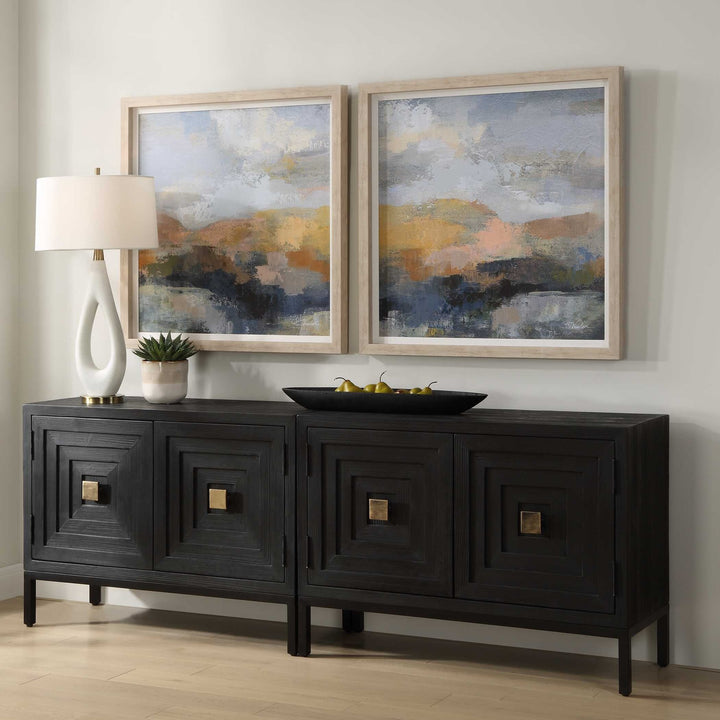 UTTERMOST Dusk Framed Prints Set Of 2 - Art