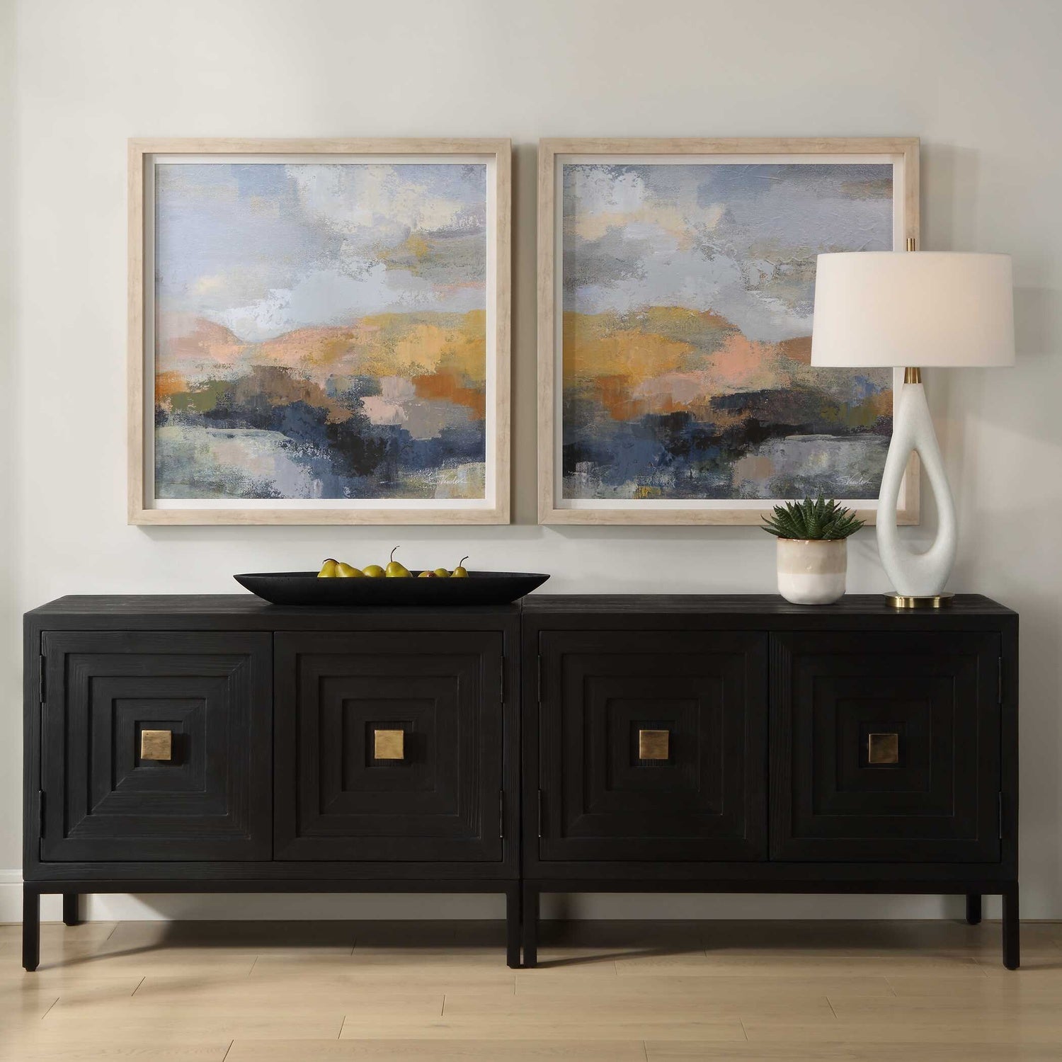 UTTERMOST Dusk Framed Prints Set Of 2 - Art