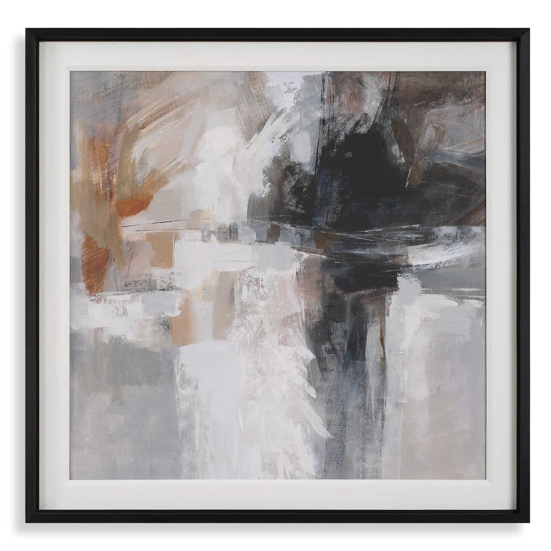 UTTERMOST Wings Neutral Abstract Framed Print - Art