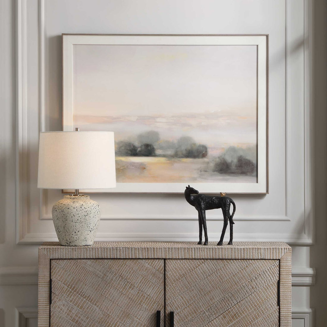 UTTERMOST Atmospheric Neutral Landscape Print - Art