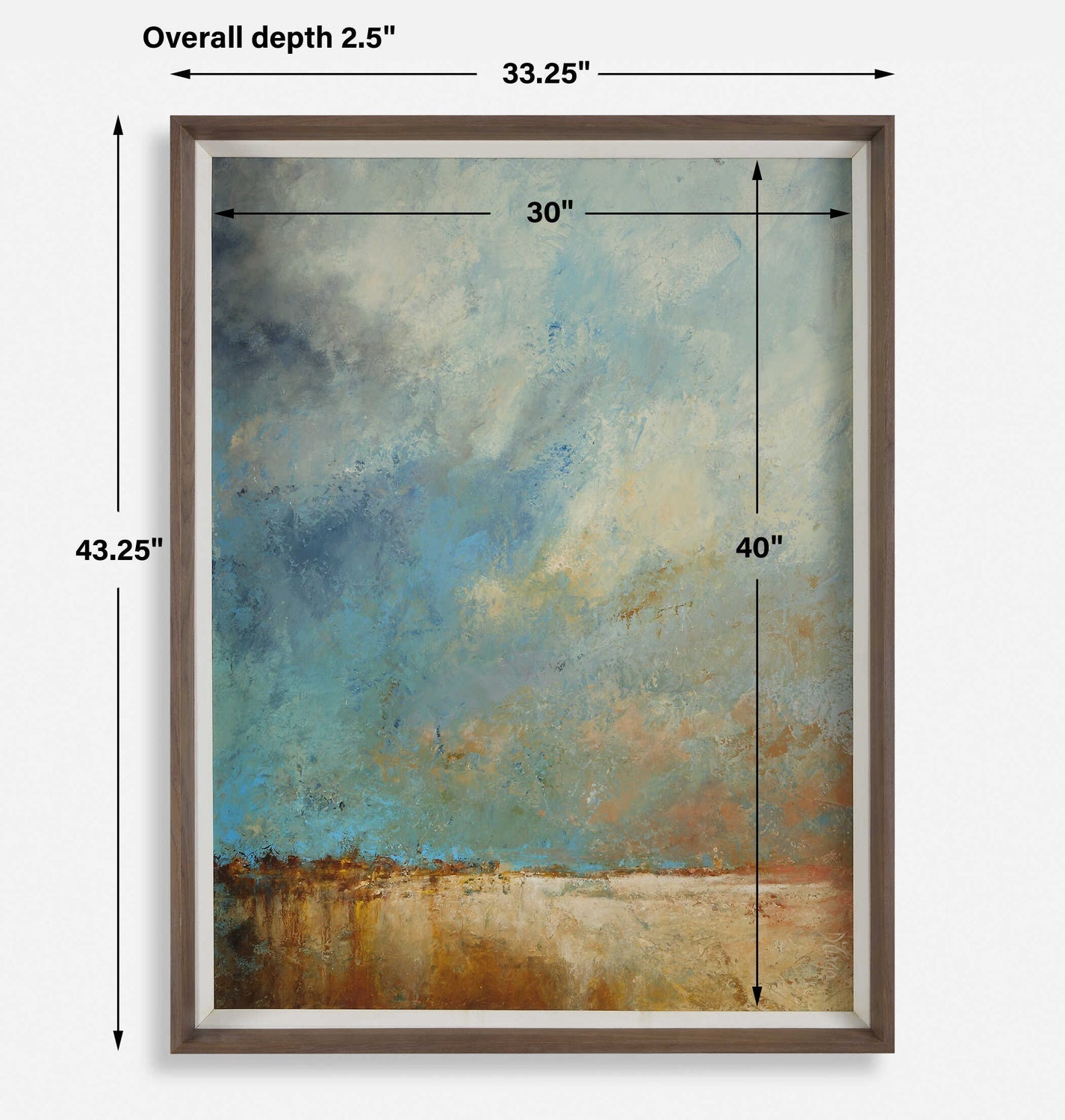 UTTERMOST VISTA GRANDE FRAMED DESERTSCAPE PRINT - Art