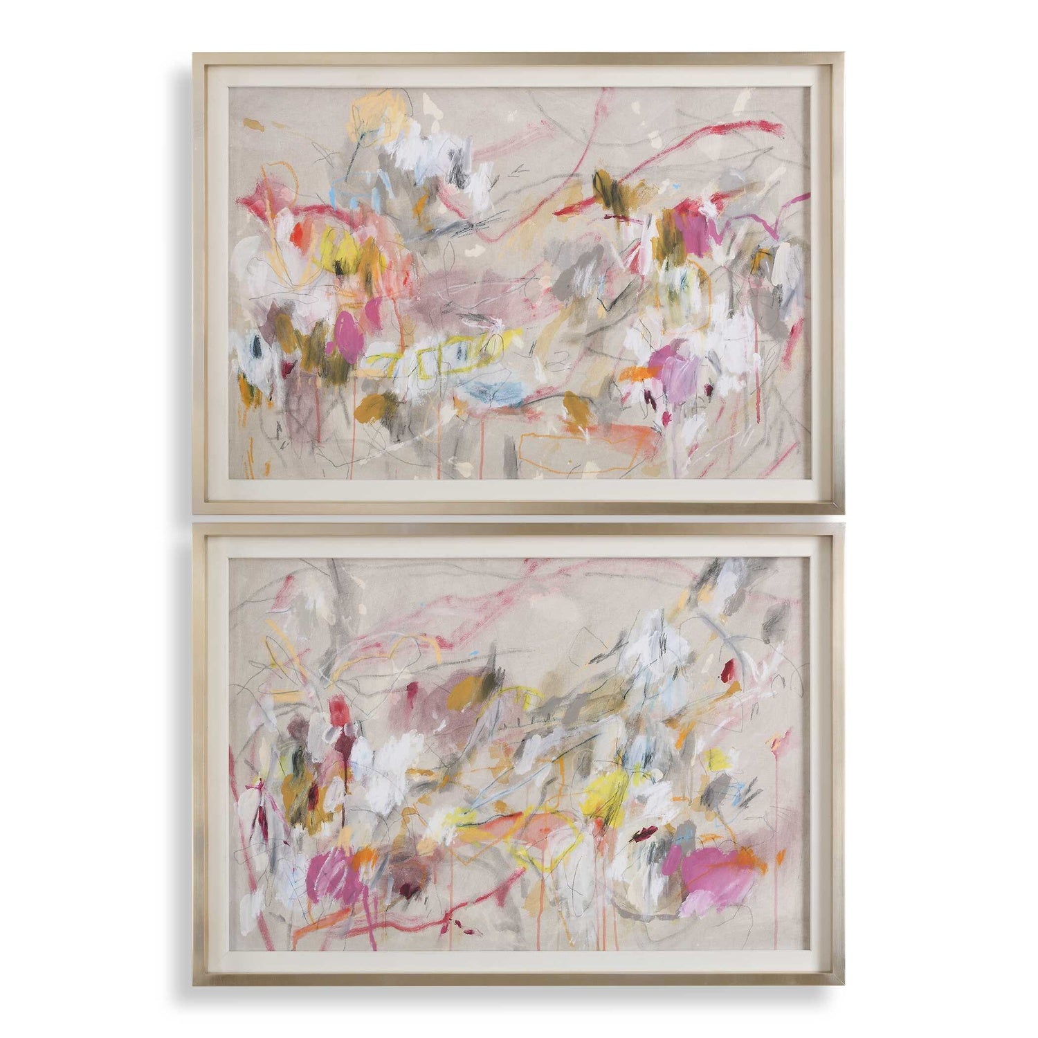 UTTERMOST METROPOLITAN RUSH ABSTRACT PRINTS - Art
