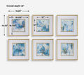 UTTERMOST Fresh Start Abstract Prints Set Of 6 - Art