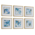 UTTERMOST Fresh Start Abstract Prints Set Of 6 - Art