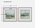 UTTERMOST Soft Sage Abstract Landscape Prints Set Of 2 - Art
