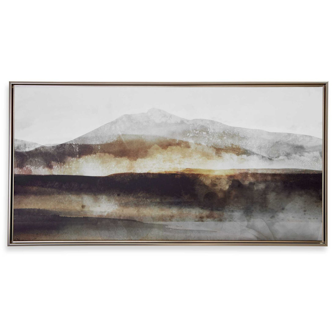 UTTERMOST Splash Of Land Framed Canvas - Art