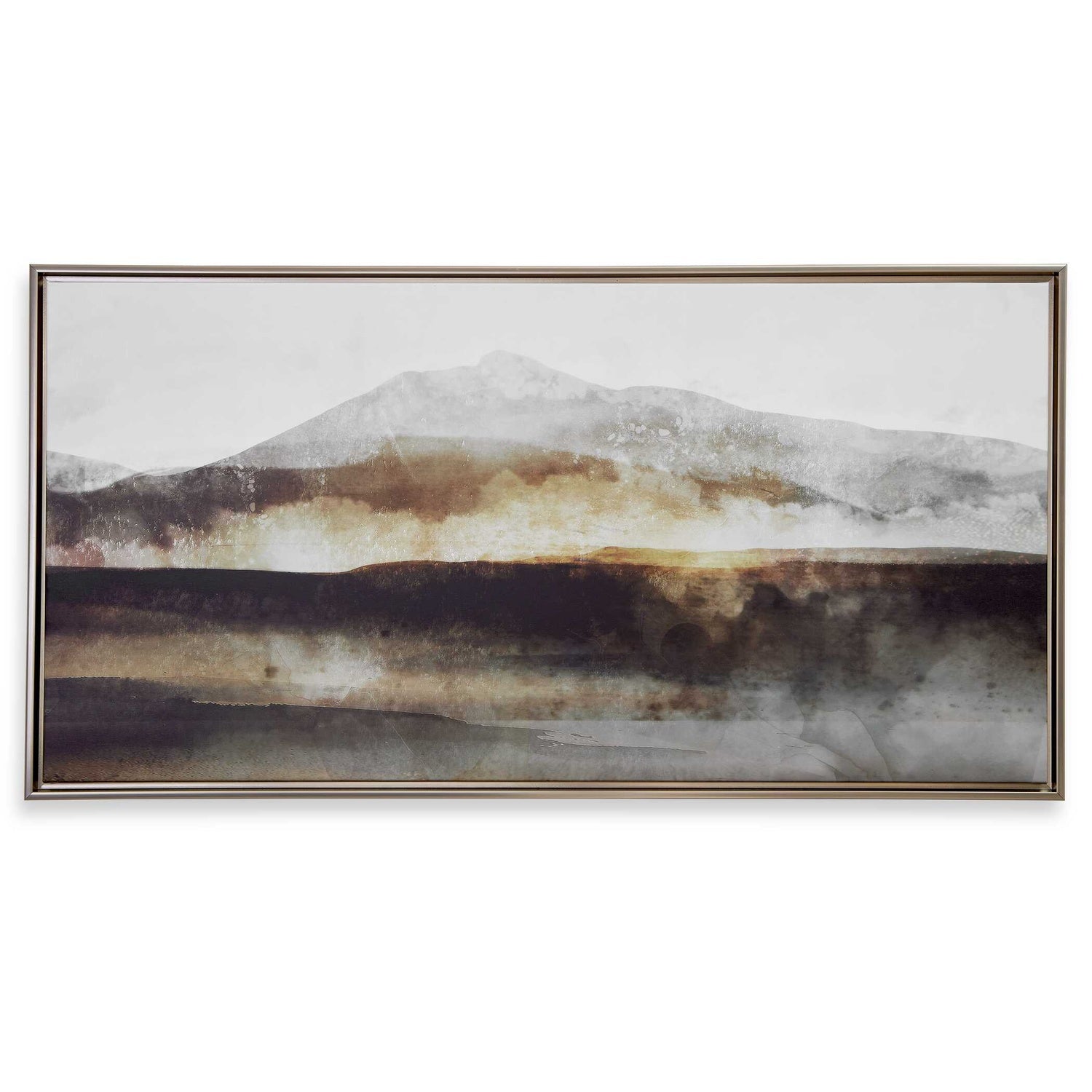 UTTERMOST Splash Of Land Framed Canvas - Art