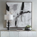 UTTERMOST LOOPING ETERNITY FRAMED ABSTRACT ART - Art
