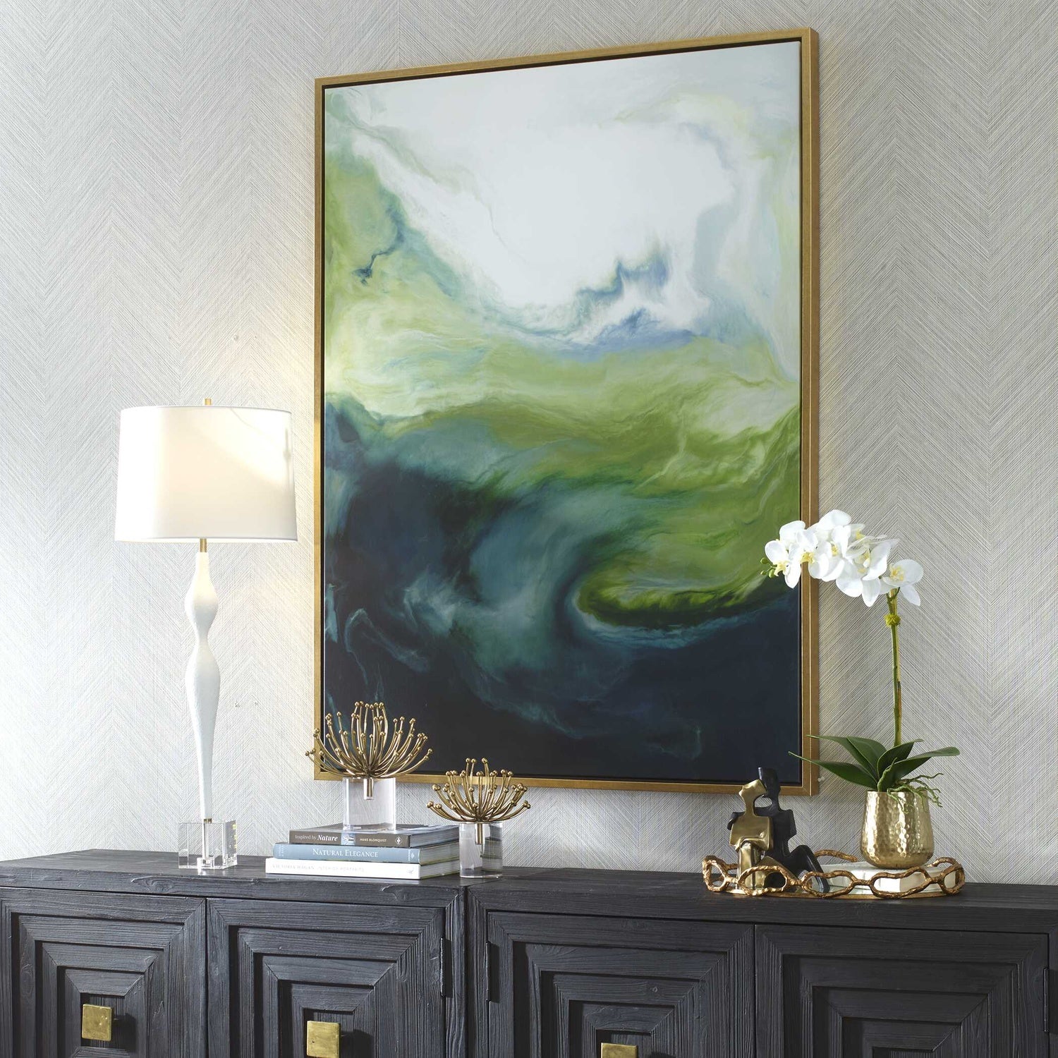 UTTERMOST Serene Framed Abstract Art - Art