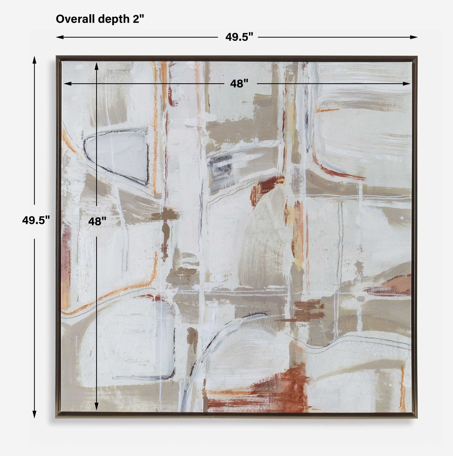 UTTERMOST Neutral Nirvana Abstract Canvas Art - Art