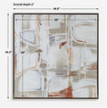 UTTERMOST NEUTRAL NIRVANA ABSTRACT CANVAS ART - Art