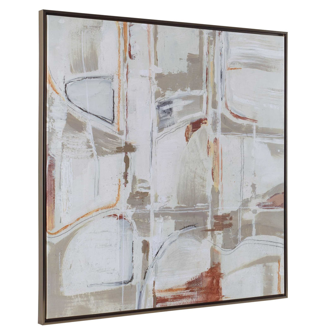 UTTERMOST Neutral Nirvana Abstract Canvas Art - Art