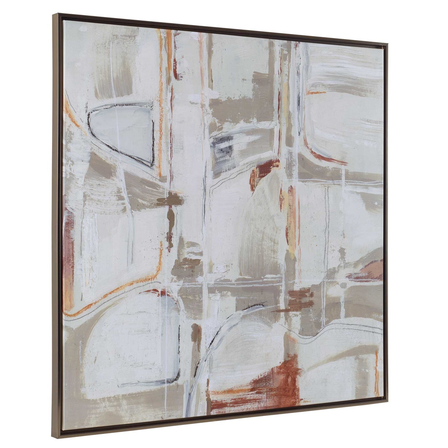 UTTERMOST Neutral Nirvana Abstract Canvas Art - Art