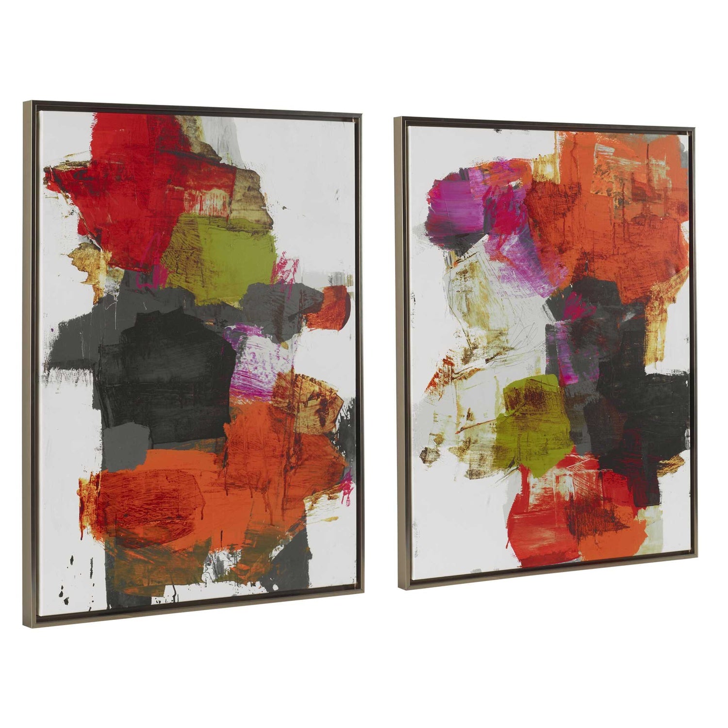 UTTERMOST TRIED AND TRUE FRAMED ABSTRACT ART - Art