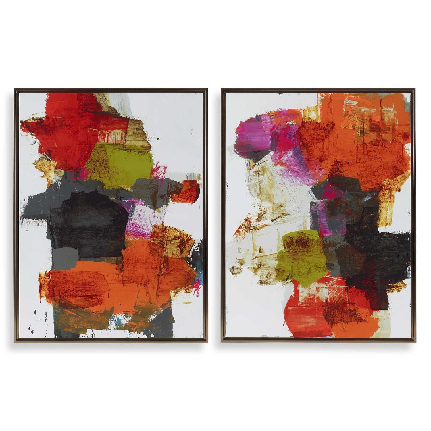 UTTERMOST TRIED AND TRUE FRAMED ABSTRACT ART - Art