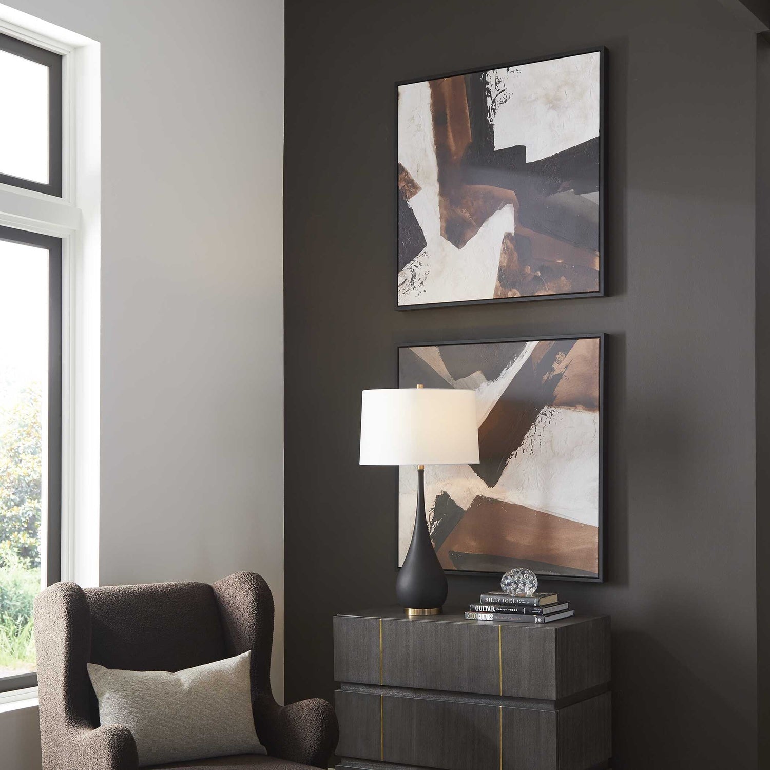 UTTERMOST TACTILE INSPIRATION FRAMED ABSTRACT ART - Art