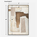 UTTERMOST INTERFERENCE HAND PAINTED CANVAS - Art