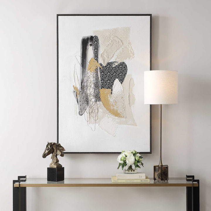 UTTERMOST Scatter Abstract Hand Painted Canvas Art - Art