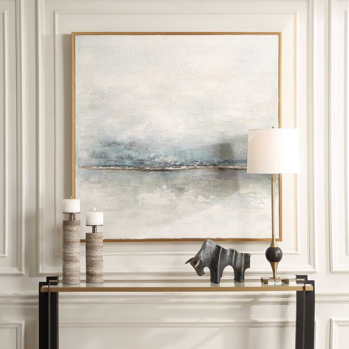 UTTERMOST Foggy Morning Abstract Art - Art