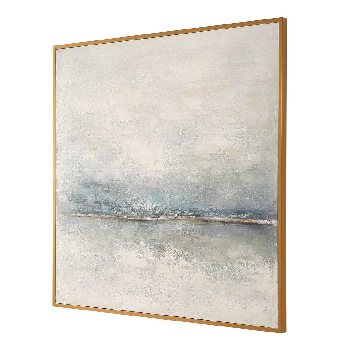 UTTERMOST FOGGY MORNING ABSTRACT ART - Art