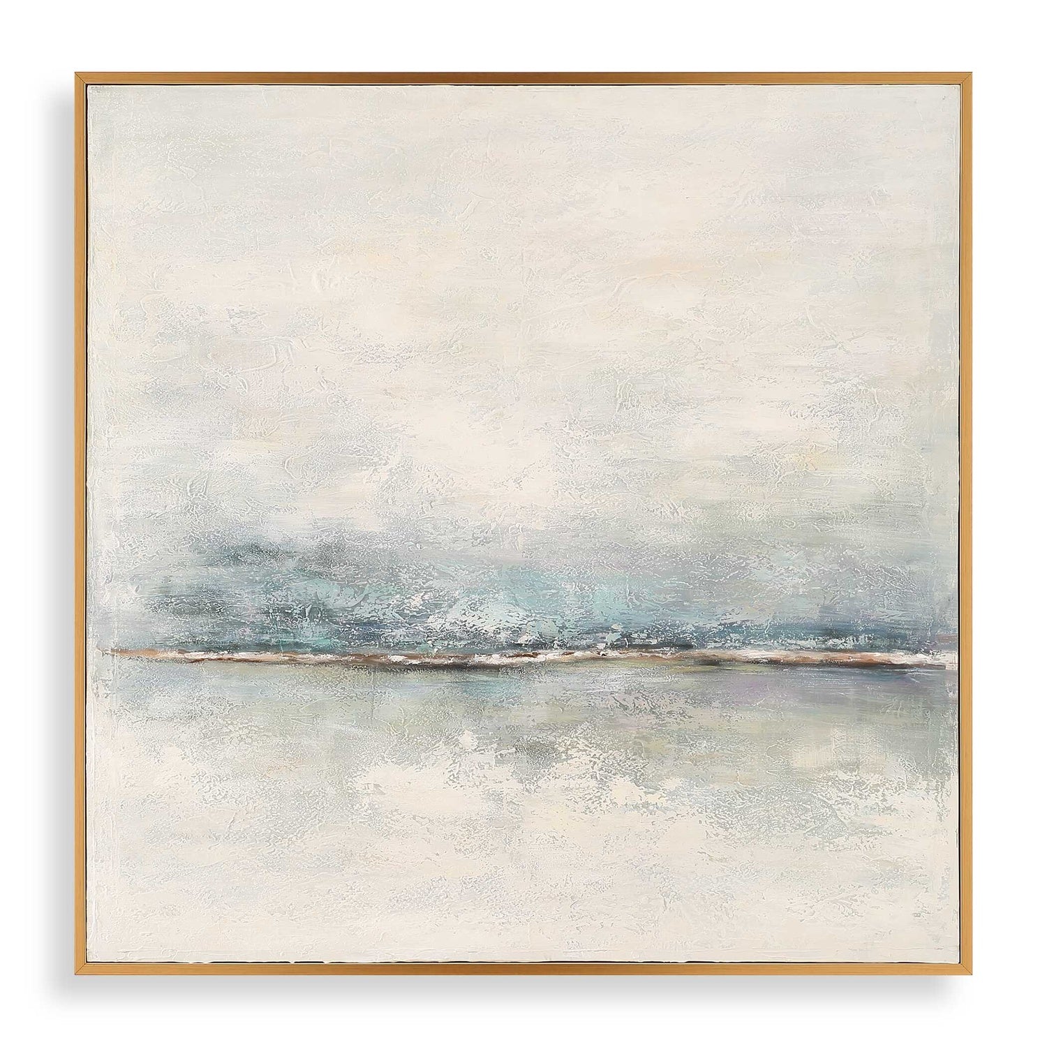 UTTERMOST FOGGY MORNING ABSTRACT ART - Art