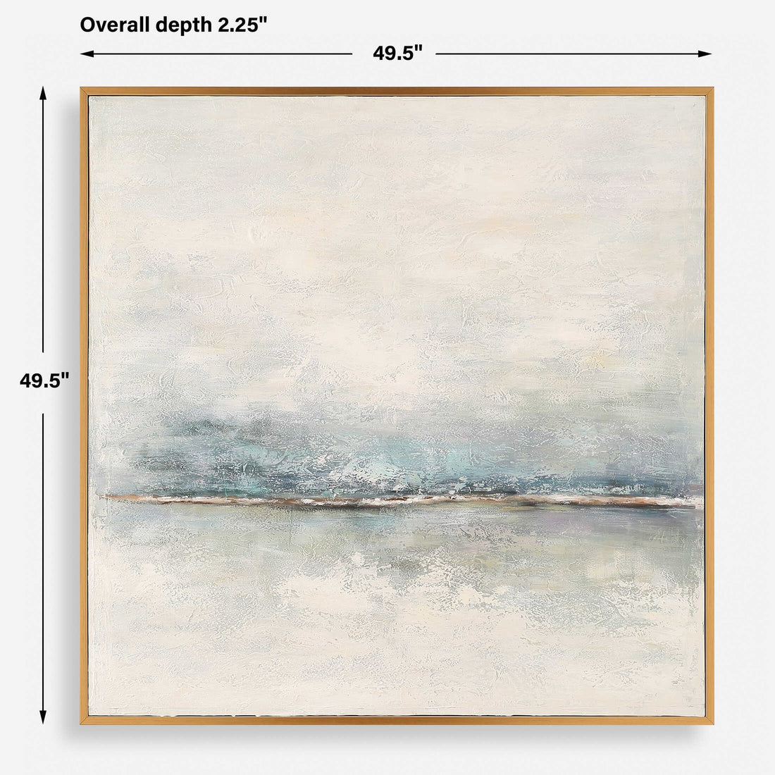 UTTERMOST Foggy Morning Abstract Art - Art
