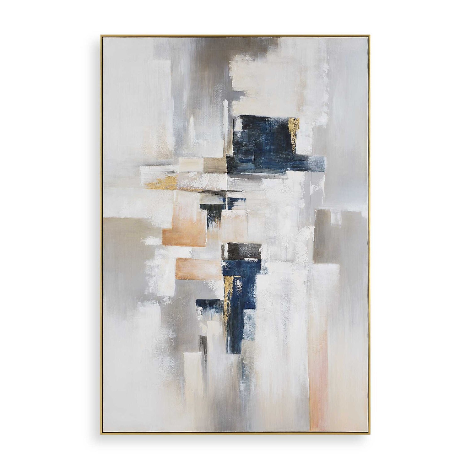 UTTERMOST Waterfront Geometric Abstract Art - Art