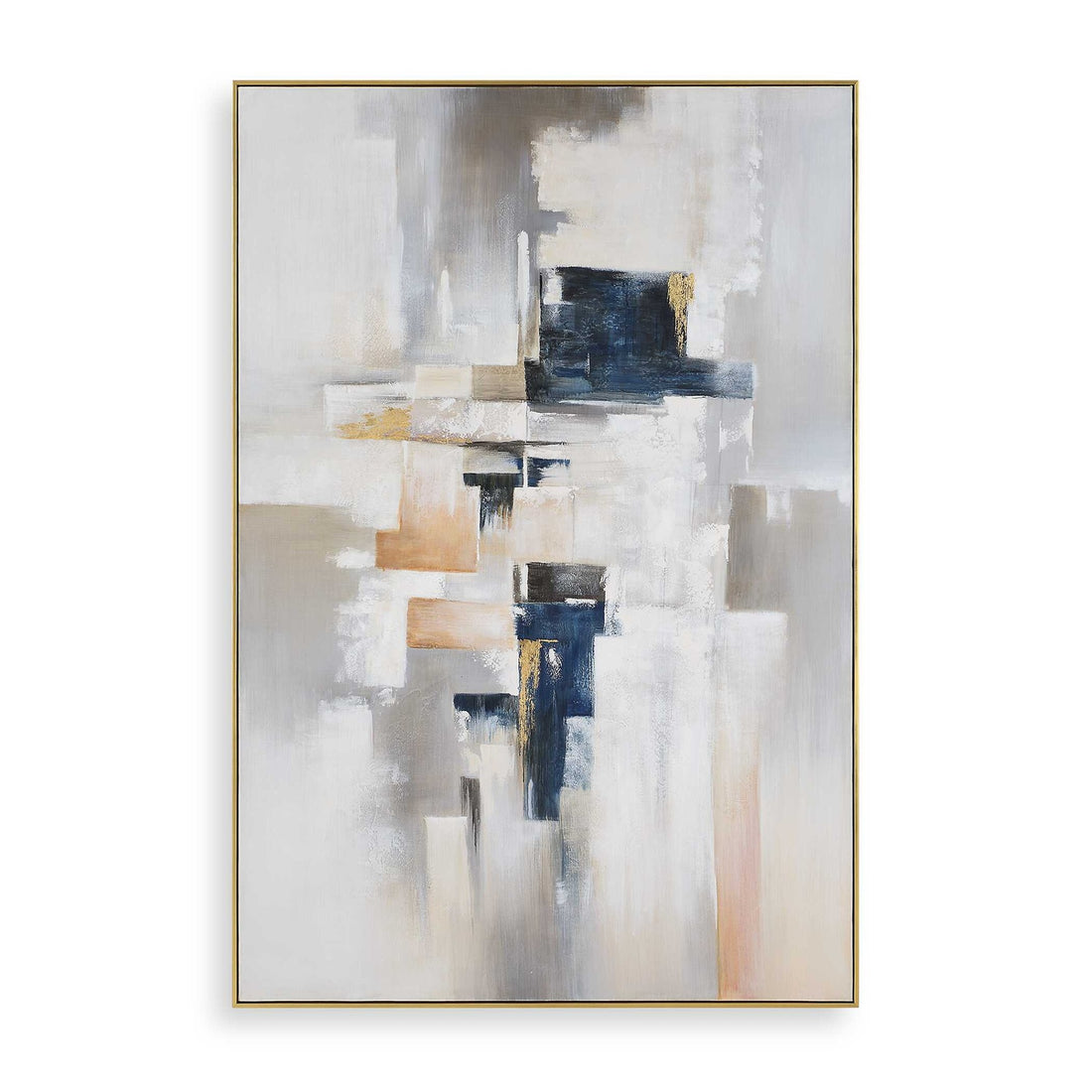 UTTERMOST WATERFRONT GEOMETRIC ABSTRACT ART - Art