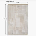 UTTERMOST ERASE CANVAS ABSTRACT ART - Art