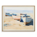 UTTERMOST Beached Boats Framed Print - Art