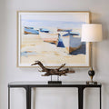 UTTERMOST BEACHED BOATS FRAMED PRINT - Art