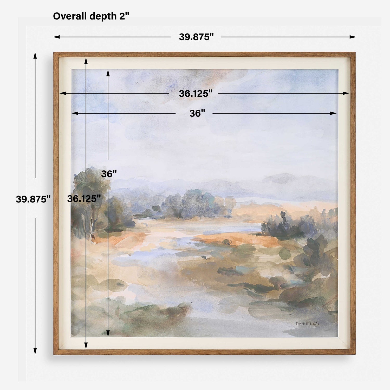 UTTERMOST River Afternoon Landscape Print - Art