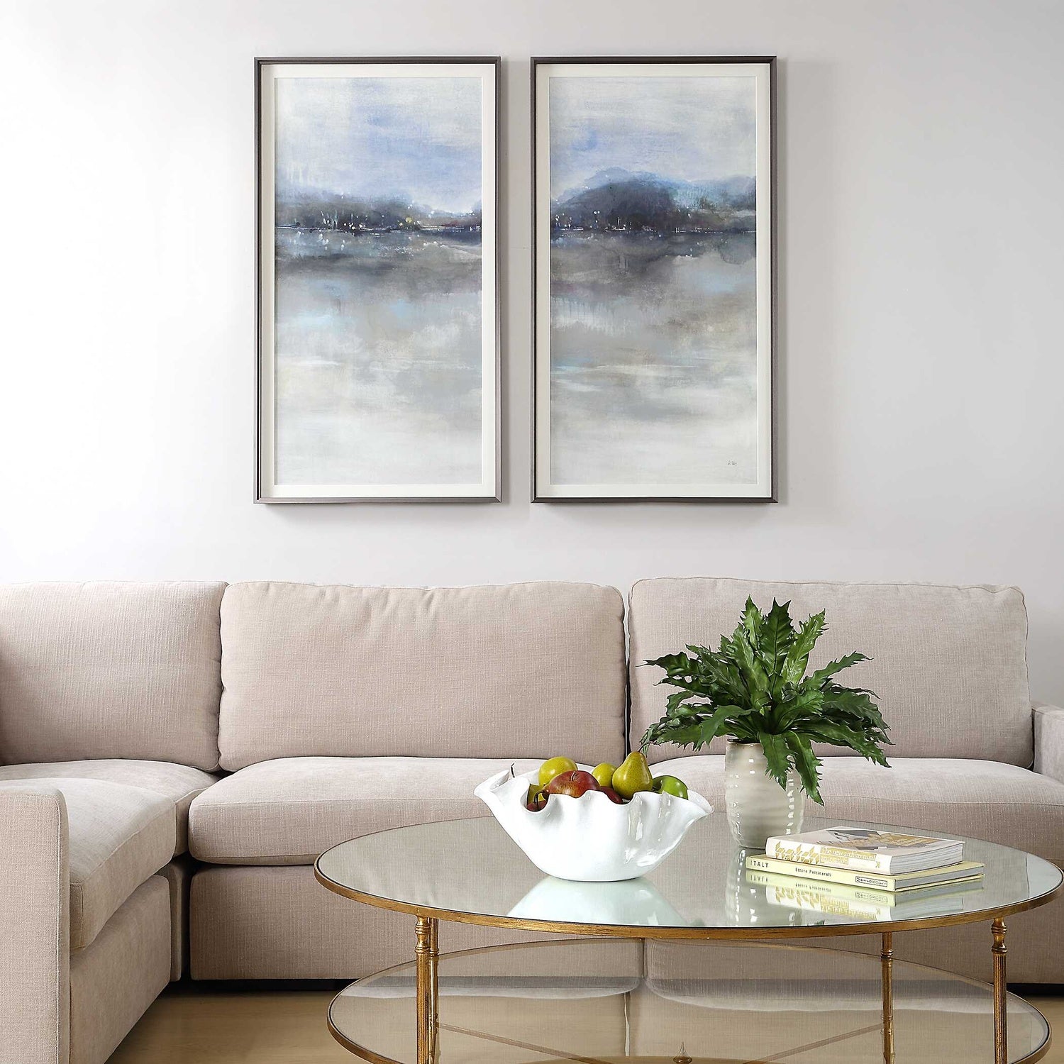 UTTERMOST Thinking Of You Landscape Prints Set Of 2 - Art