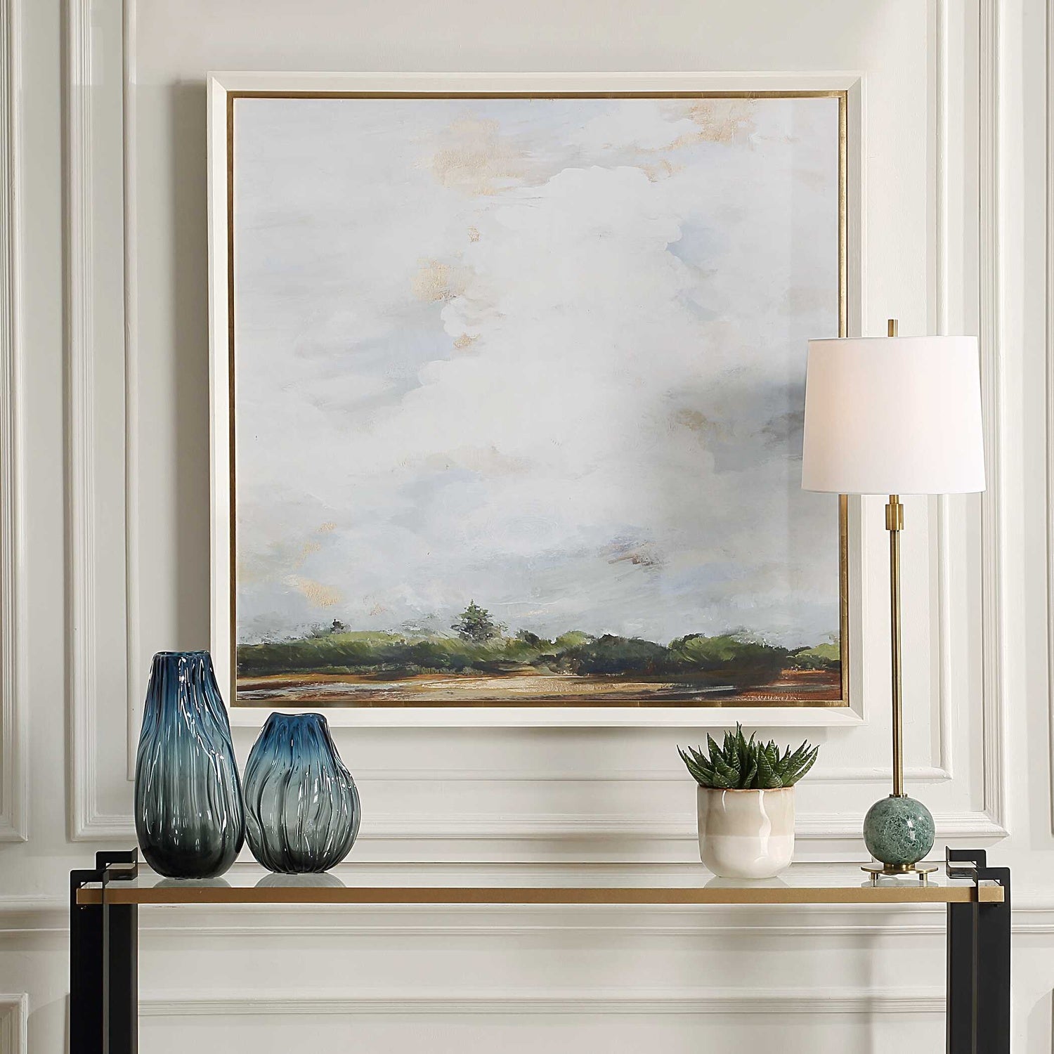 UTTERMOST WHISPERING CLOUDSCAPES LANDSCAPE PRINT - Art