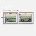 UTTERMOST Warm Valley Framed Prints Set Of 2 - Art