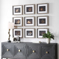UTTERMOST Resting Bunny Framed Prints Set Of 9 - Art