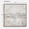 UTTERMOST DESERT OASIS ABSTRACT CANVAS ART - Art