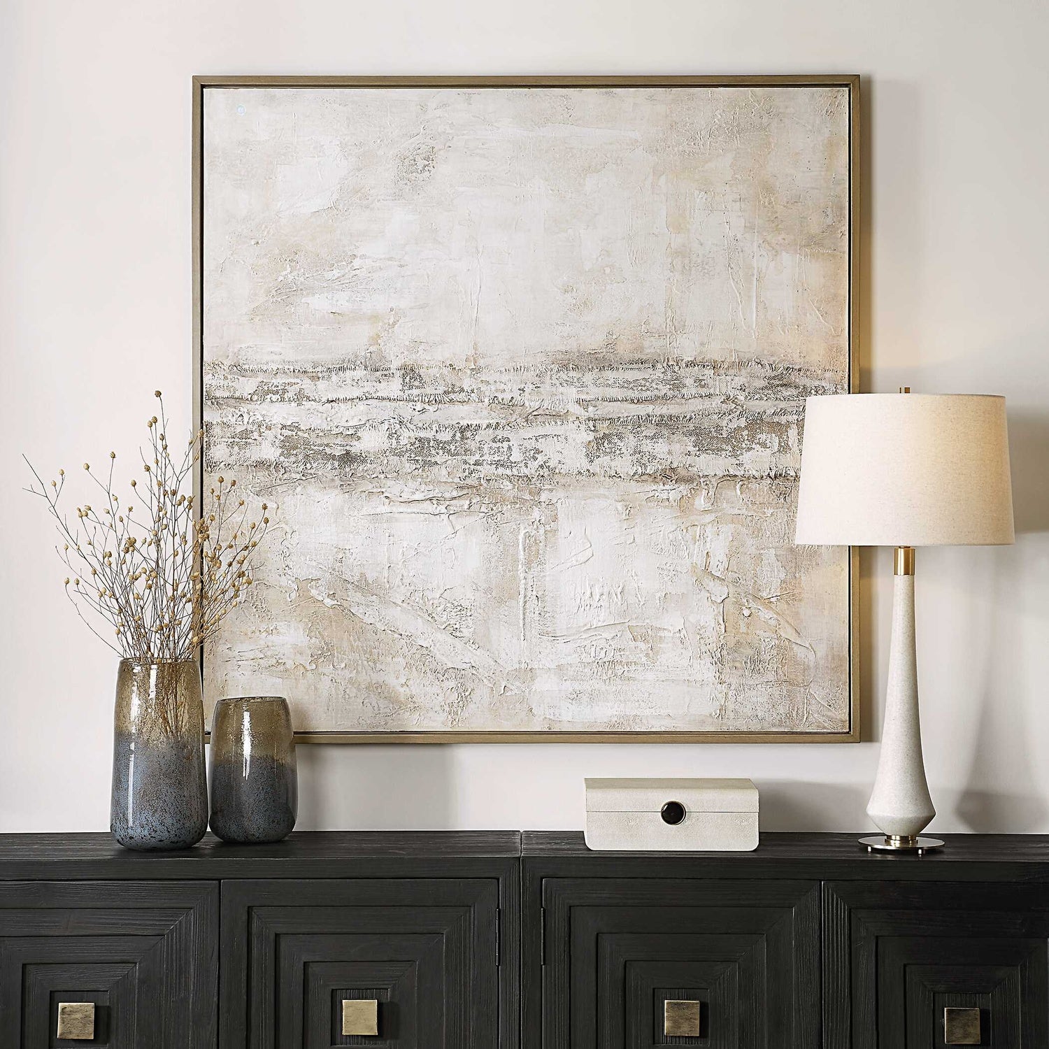 UTTERMOST Desert Oasis Abstract Canvas Art - Art