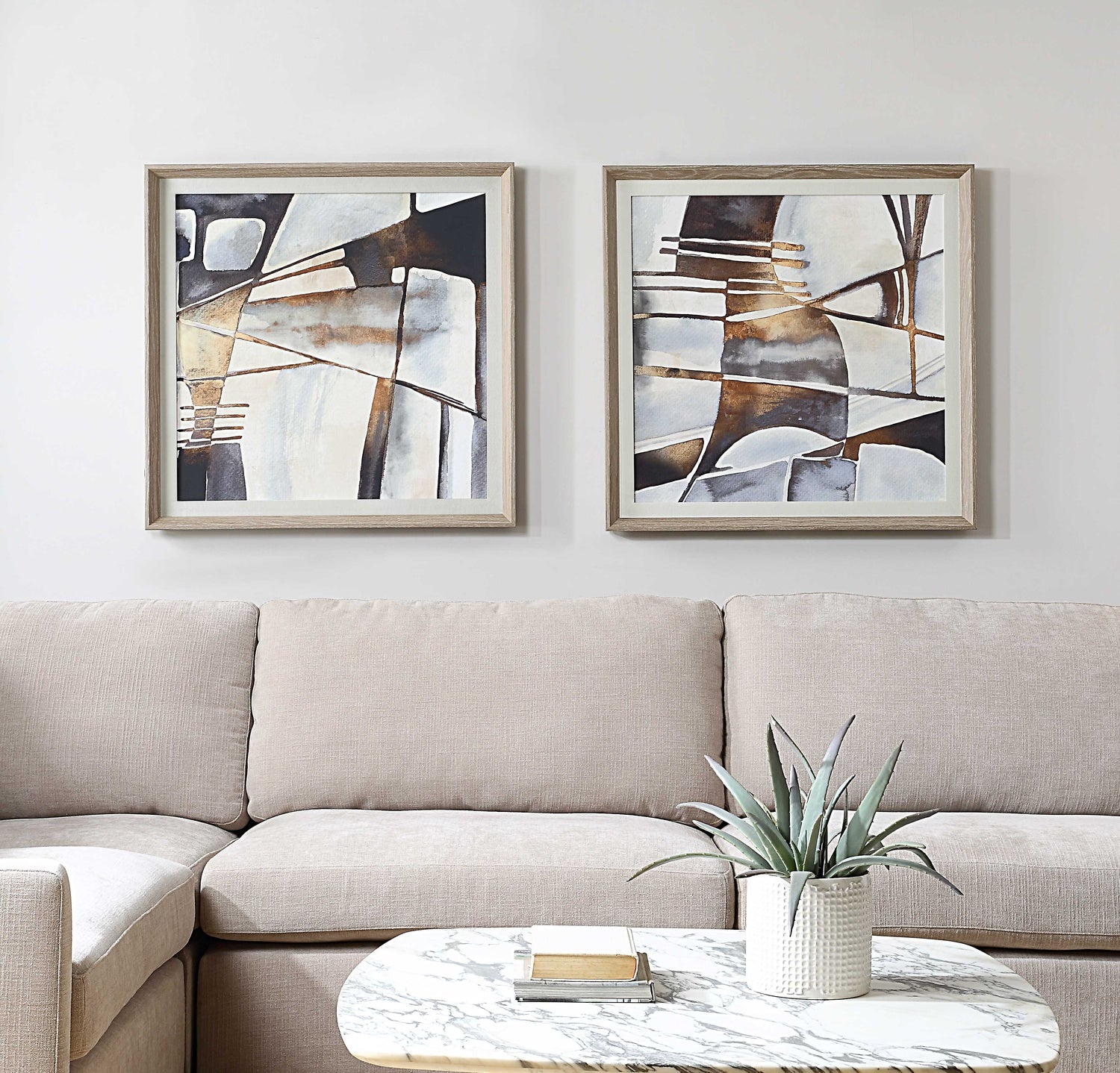 UTTERMOST VETRINA FRAMED ABSTRACT PRINTS - Art