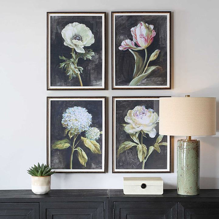 UTTERMOST FLORALS ON FRAMED PRINTS - Art