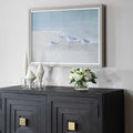 UTTERMOST TRANQUIL SHOREBIRDS ON THE SAND FRAMED PRINT - Art