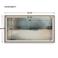 UTTERMOST Deep Rains Framed Abstract Print - Art