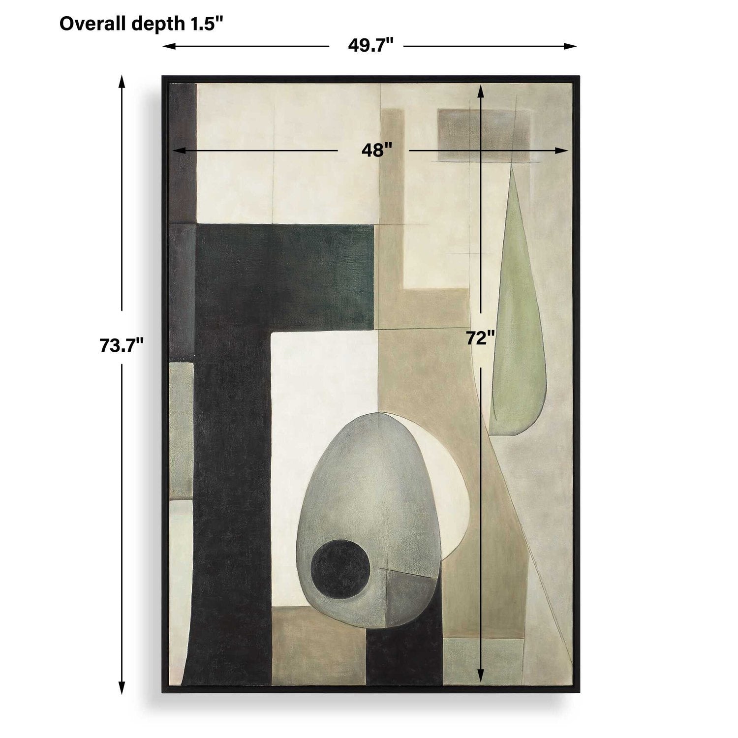 UTTERMOST FAIR TRADE GEOMETRIC ABSTRACT ART - Art