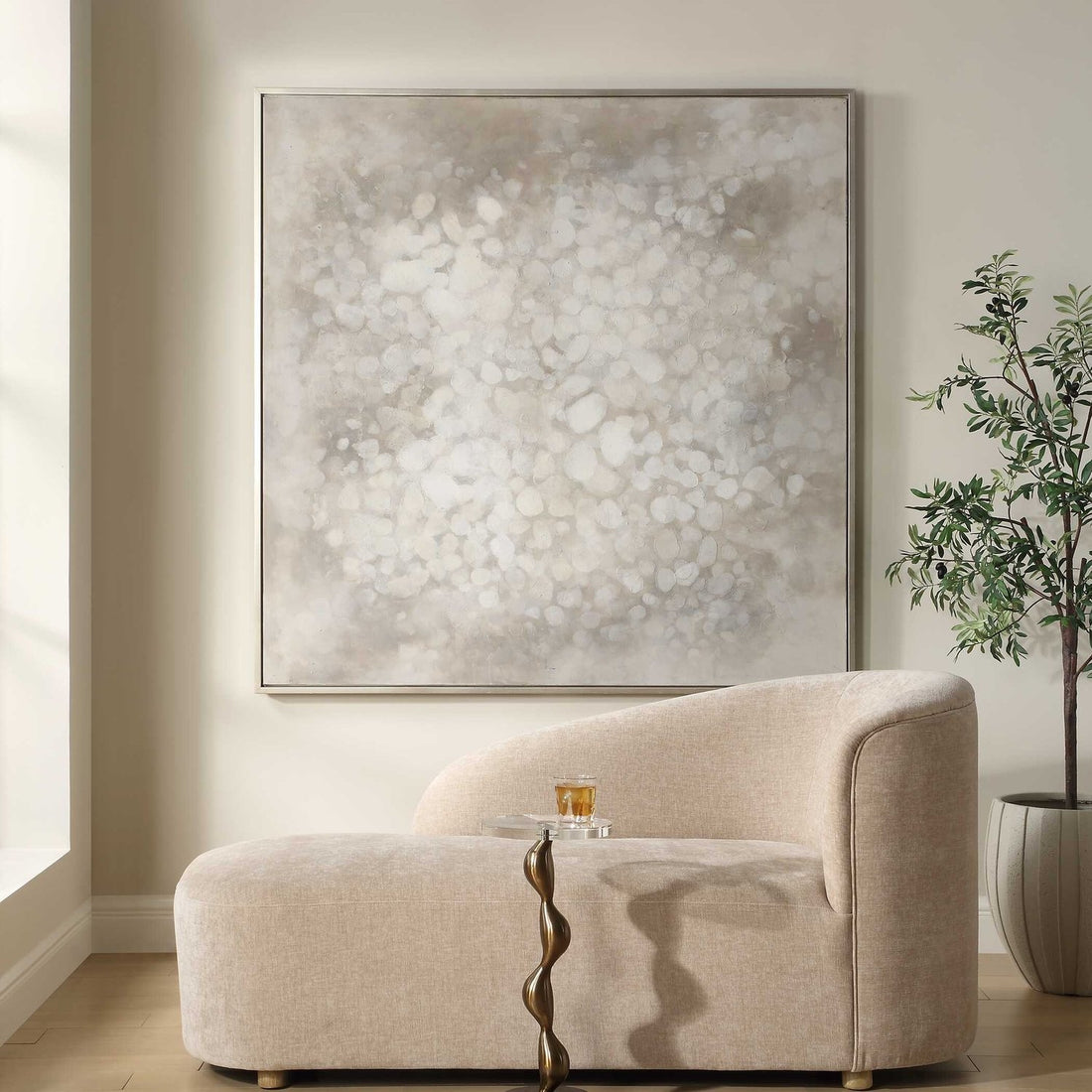 UTTERMOST Out Of Focus Framed Abstract Art - Art